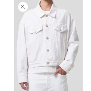 Agolde Men’s/Unisex Dorian Denim Trucker Jacket In Fortune Cookie Size M BNWT!